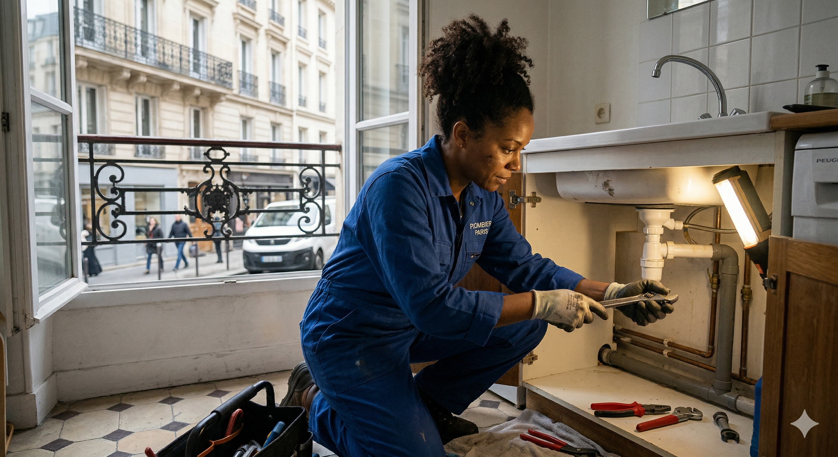 Climaticien en intervention